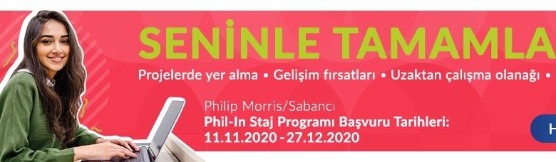 Philip Morris SA, Philip Morris Sabancı Pazarlama ve Satış A.Ş. - Phil-In Staj Programı (Engelli Öğrenciler İçin)